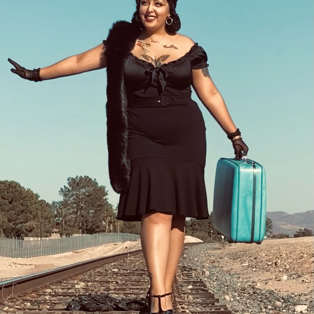 Black Off Shoulder Blouse